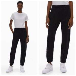 Helmut Lang Plain Jogger Sweatpants in Black Size XS